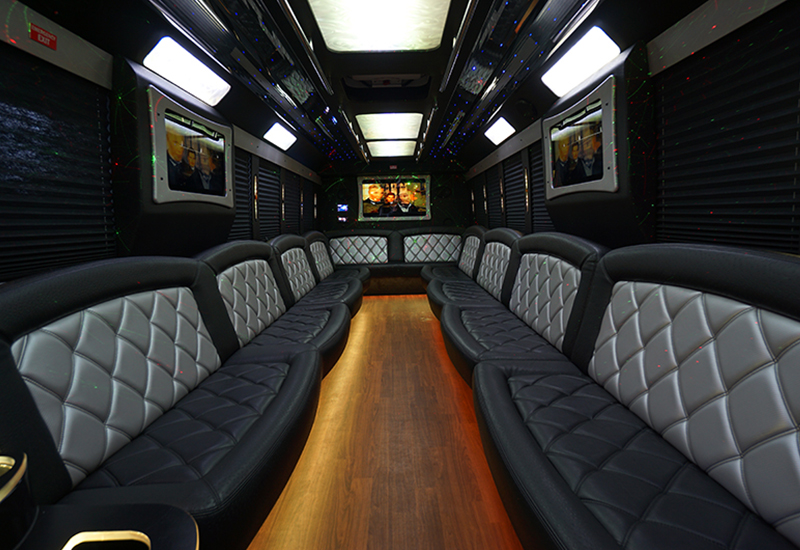 Charleston party bus rental